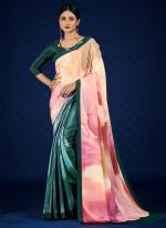 Crepe Multi Colour Casual Wear Printed Saree